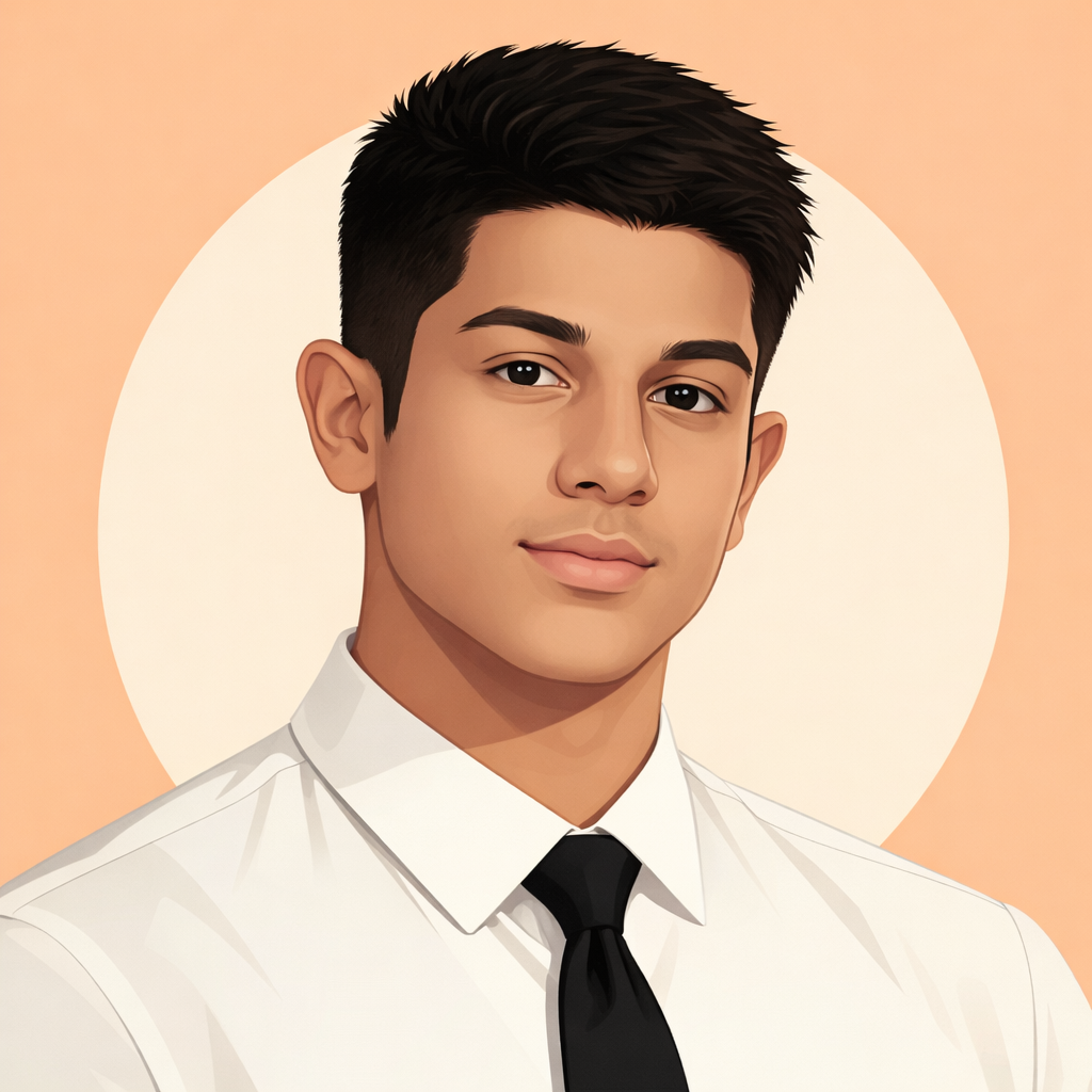 Professional profile portrait